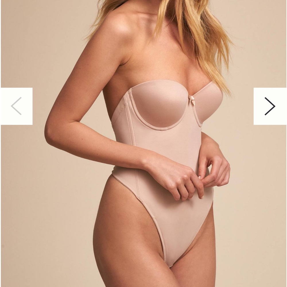 Va Bien Hazel Strapless Thong Bodysuit